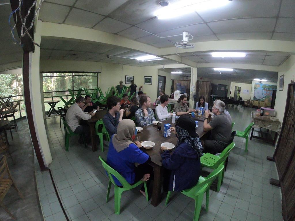 In het Danau Girang veldstation.