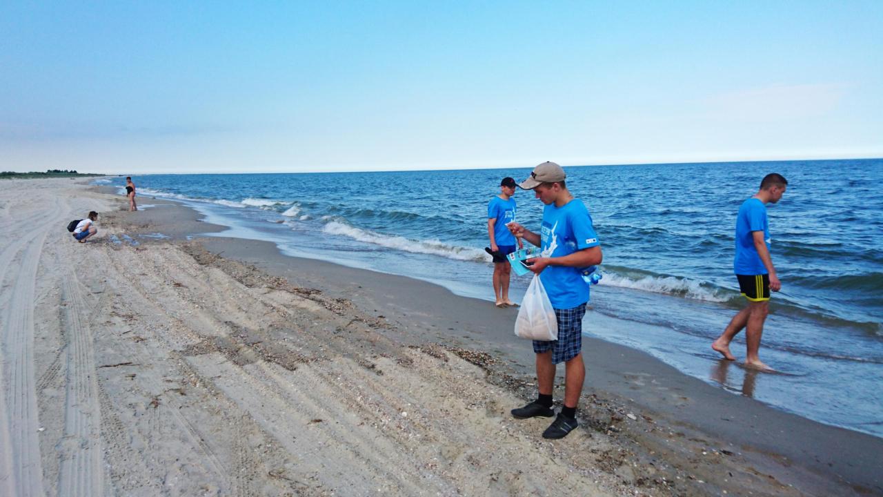 Citizen science in action. Odessa, Ukraine, June 2017