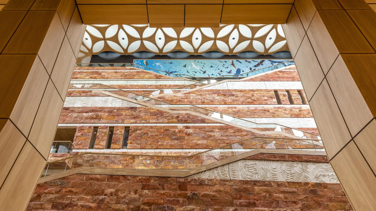 Stairwell atrium Naturalis