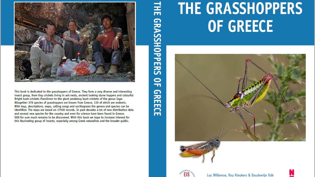 Cover Grasshoppers of Greece
