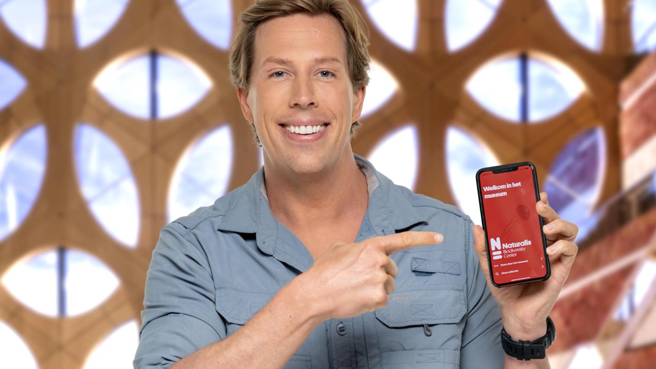 Naturalis app met Freek Fonk