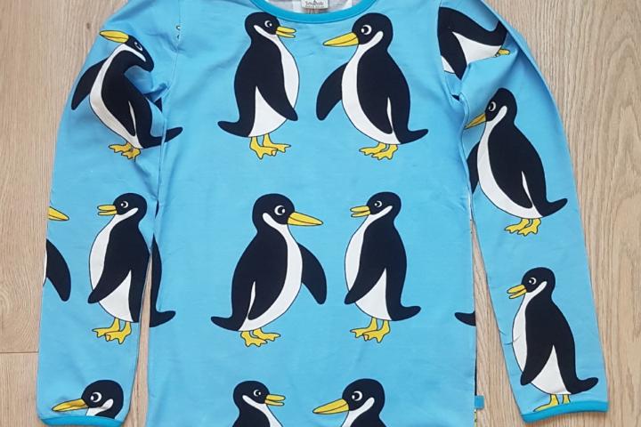 Kindershirt met pinquins