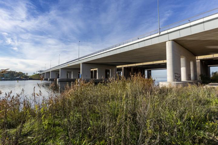 Een berm langs het nieuwe SAA1-project van HOCHTIEF. Credit: HOCHTIEF/Schrol